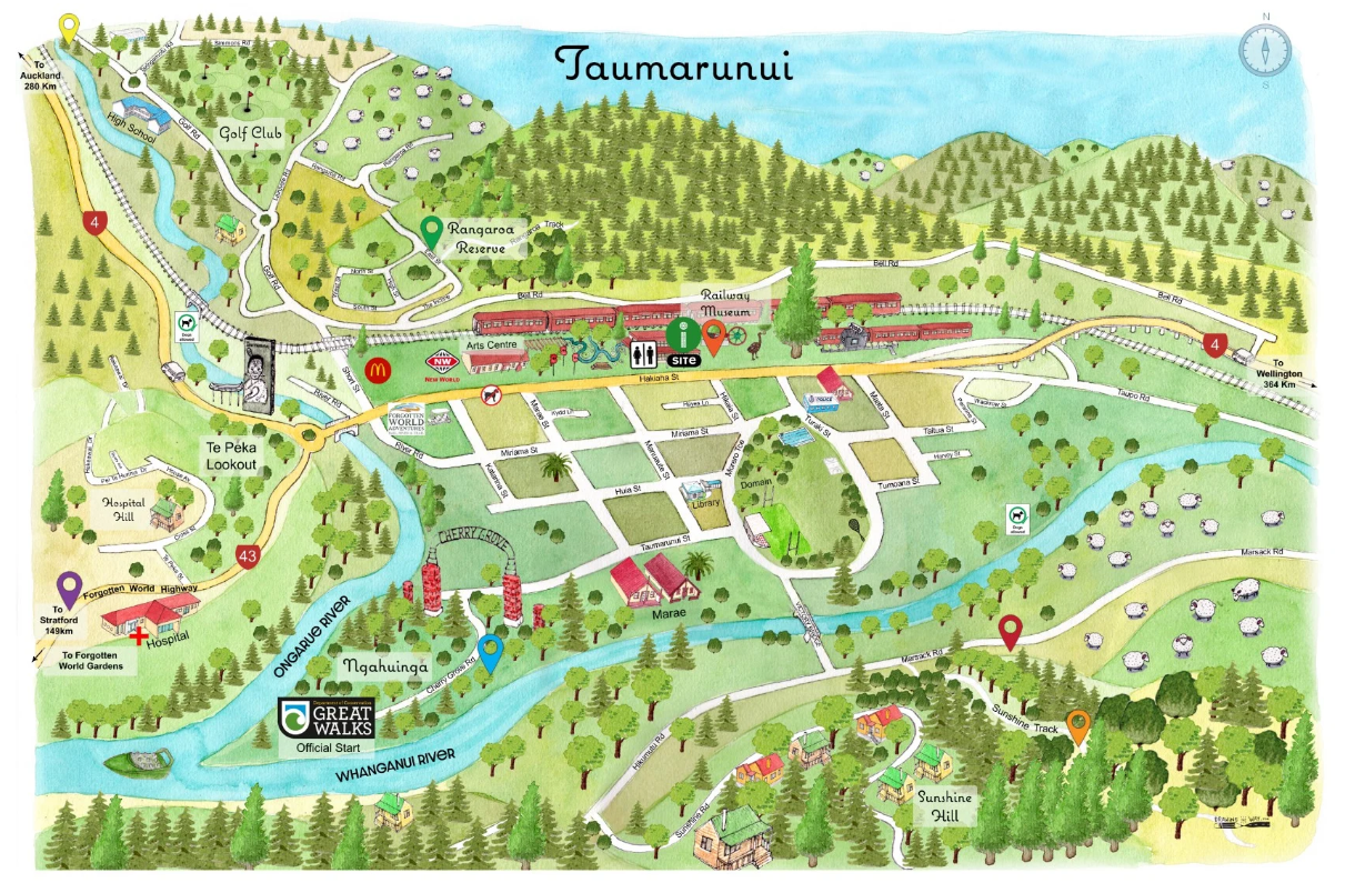 Map of Taumarunui - Visit Ruapehu.png